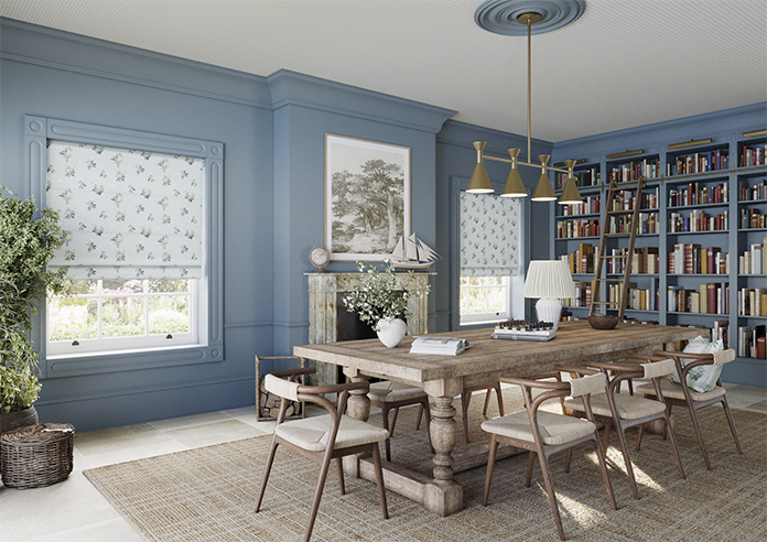 Upton, Apple Spray Smokes - Twist&Fit Roman Blind - Image 6
